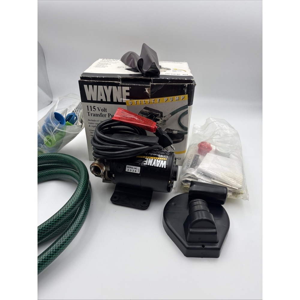 New Wayne PC2 340 GPH 115 Volt Utility Multi-Use Pump 57717-WYN2